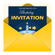 down Invitation Maker