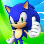 down Sonic Dash