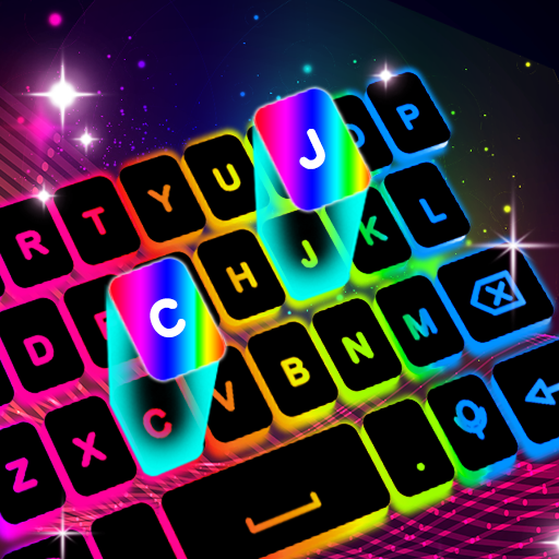 down Neon Led KeyBoard (Premium Unlocked)